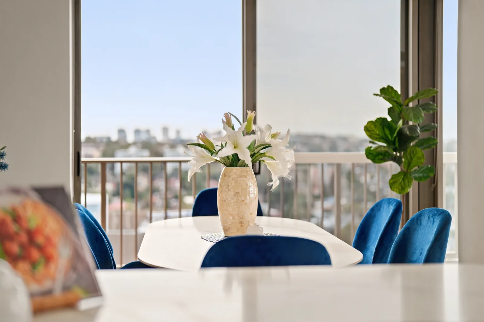 Randwick apartment balcony detail real estate photography Sydney views
