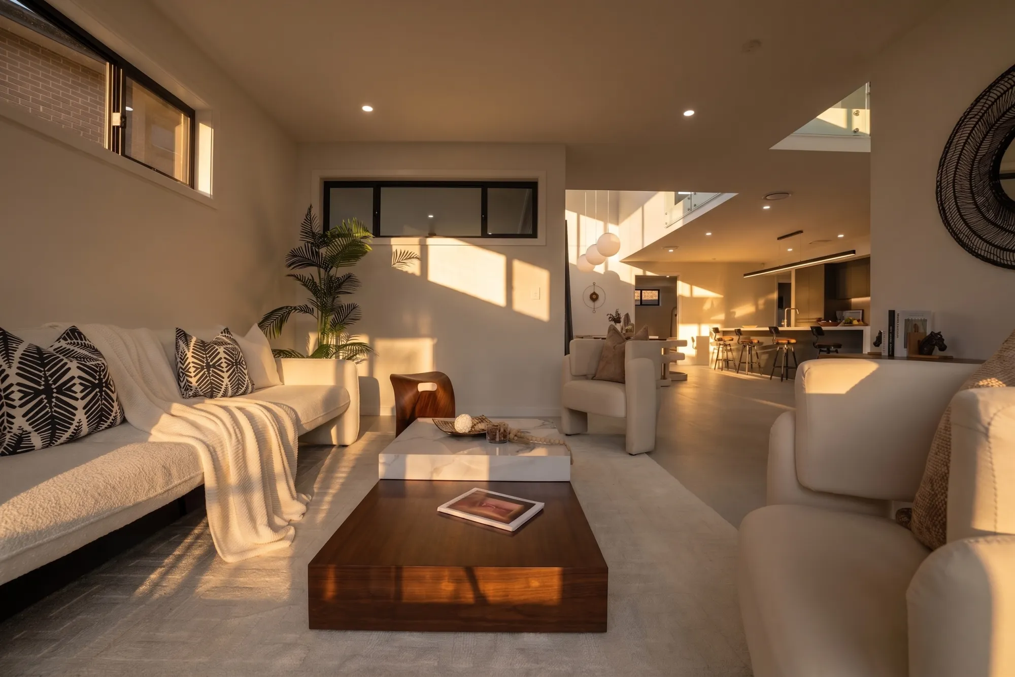 Darling Harbour waterfront real estate photography Sydney